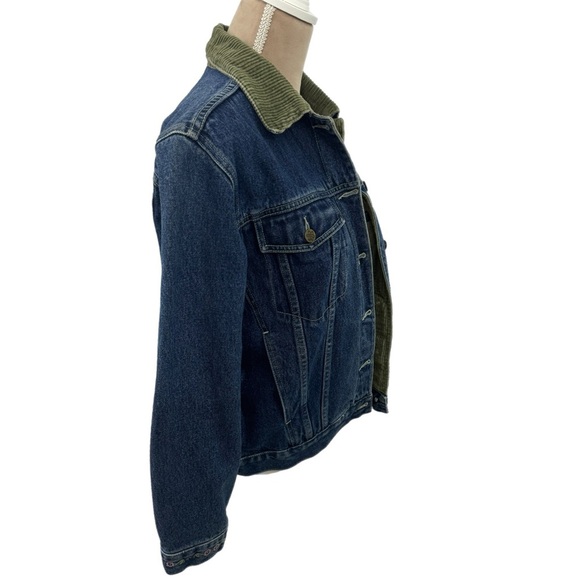 Vintage DISNEY Winnie the Pooh Embroidered Jean Jacket Women’s Sz S Denim Coat - Picture 7 of 13